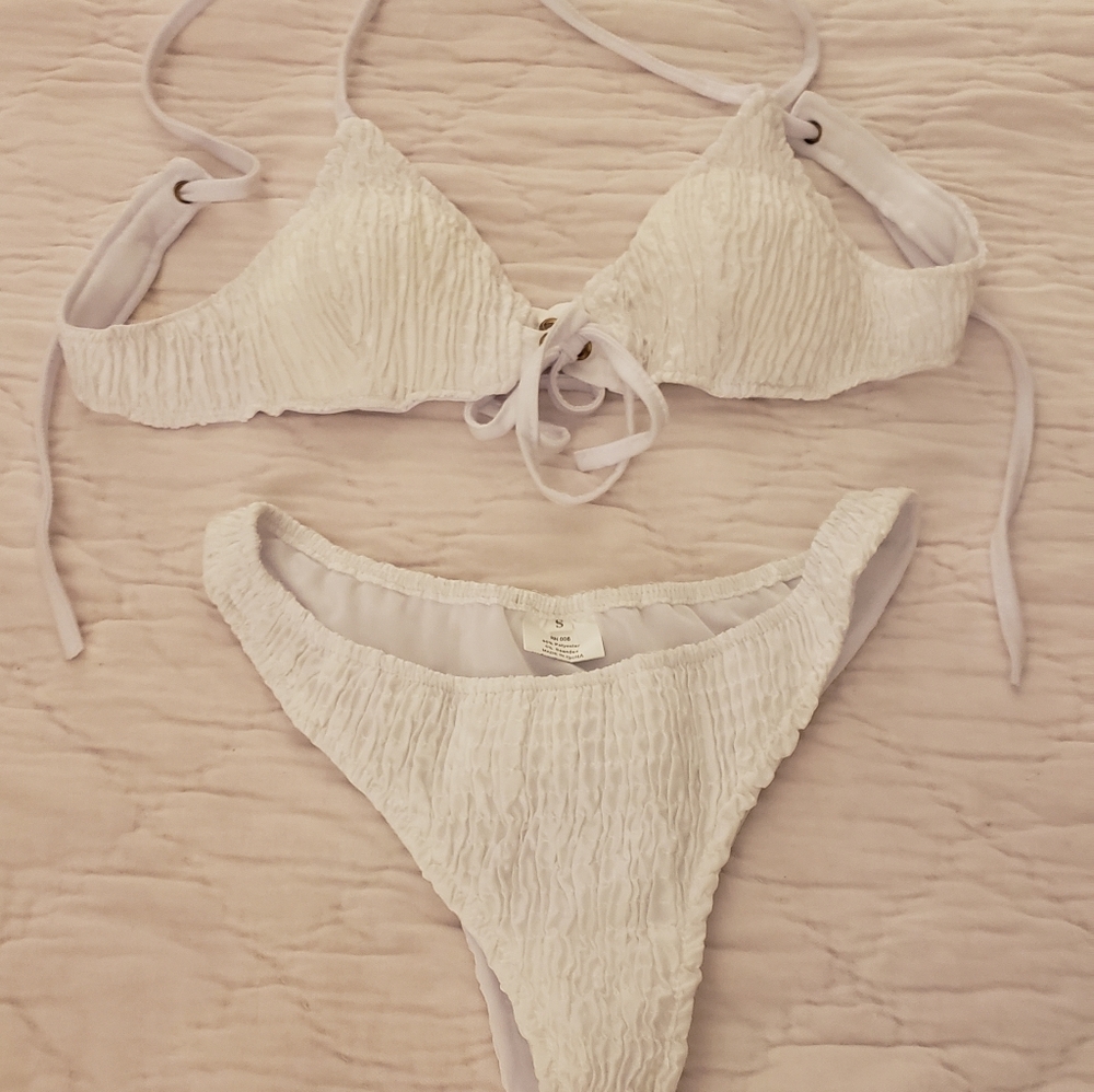 White 2 Piece Bikini